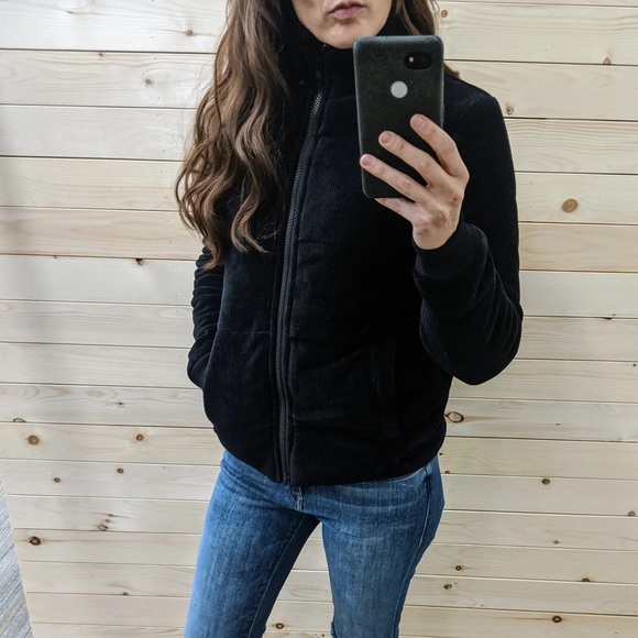 Stretchy Corduroy Jacket Z Supply Black 